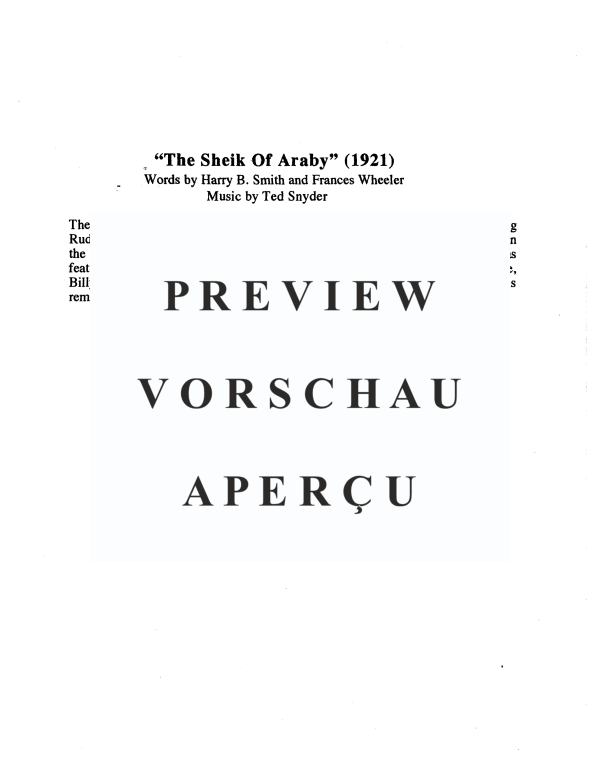 Produktgalerie: Seite 3 von 11 The Sheik of Araby, , Blechbläser Quintett