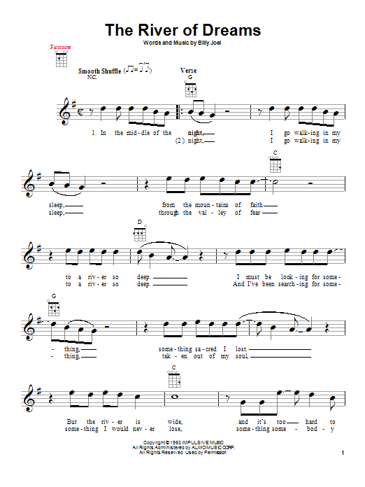 Product gallery: Page 1 of 1 The River Of Dreams, Billy Joel