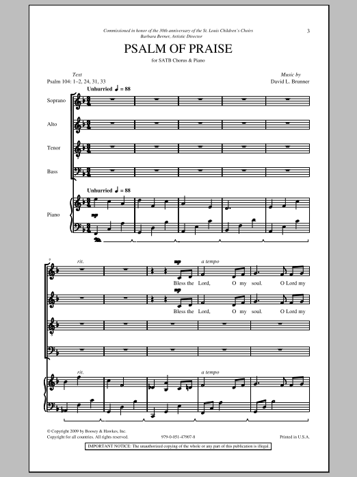 Produktbild zu: Psalm Of Praise