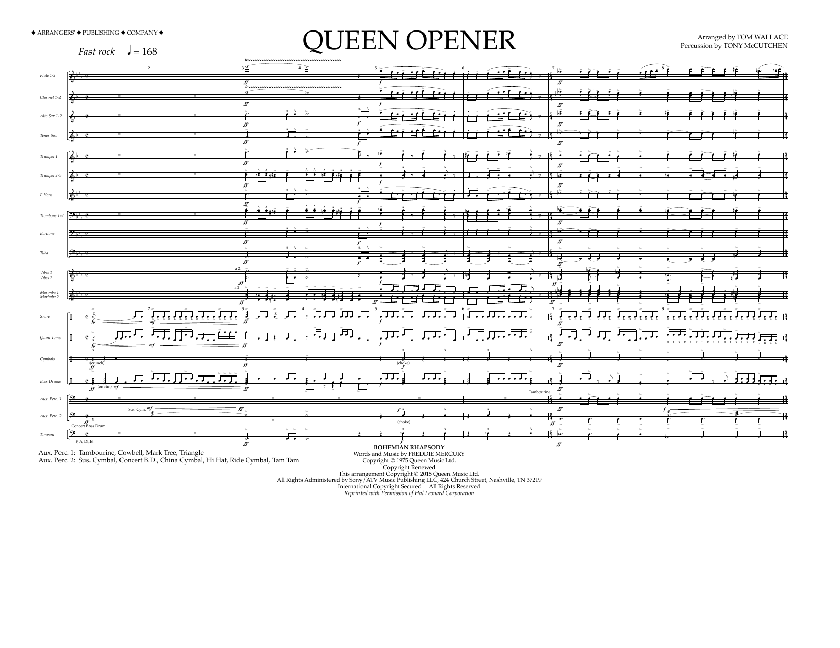 Product picture to: Queen Opener - Full Score