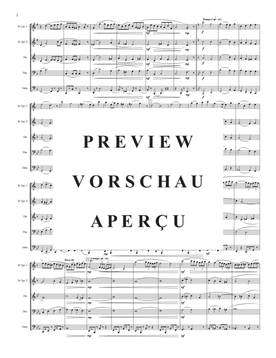 Produktgalerie: Seite 3 von 17 Marche Nuptiale , , (Blechbläserquintett)