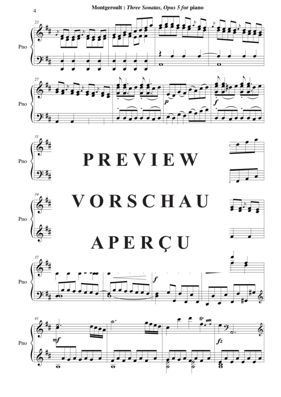 Product gallery: Page 5 of 21 Three Sonatas, Opus 5 , Horvath, Nicolas, Piano Solo