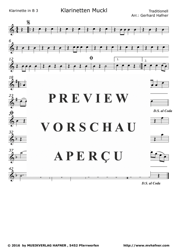 Product gallery: Page 6 of 10 Klarinetten Muckl, , (Clarinet Quintet)