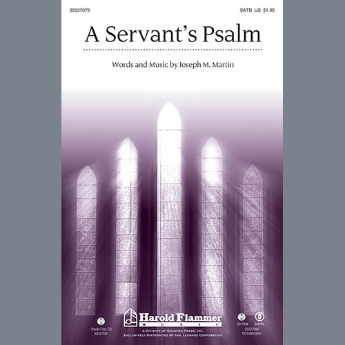 cover: A Servant's Psalm - Cello, Joseph M. Martin