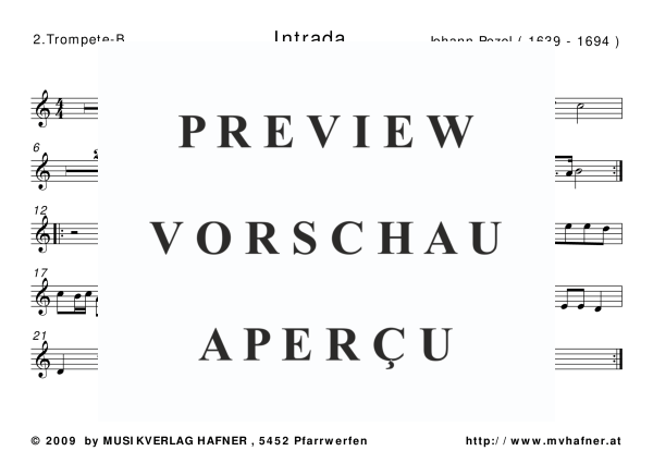 Produktgalerie: Seite 8 von 11 Intrada, , (Blechbläser Quintett)