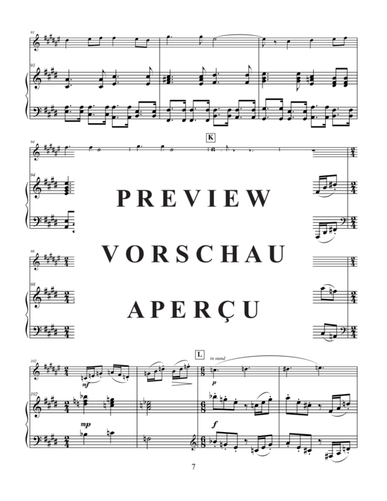 Produktgalerie: Seite 10 von 21 Sonata for Trumpet and Piano , , (Trompete und Klavier)