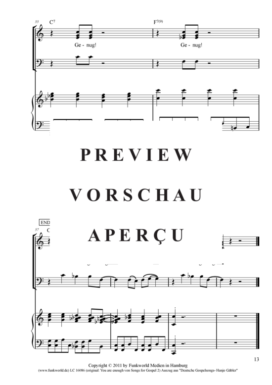 Product gallery: Page 9 of 9 Du bist genug, Gäbler, Hanjo, Vocals and Piano