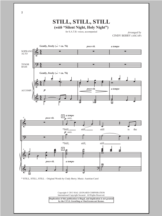 Produktbild zu: Silent Night