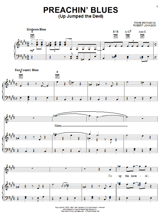 Produktbild zu: Preachin' Blues (Up Jumped The Devil)
