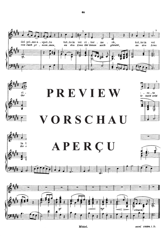 gallery: Verdi prati , Sieber Ferdinand, (Gesang mittel + Klavier)