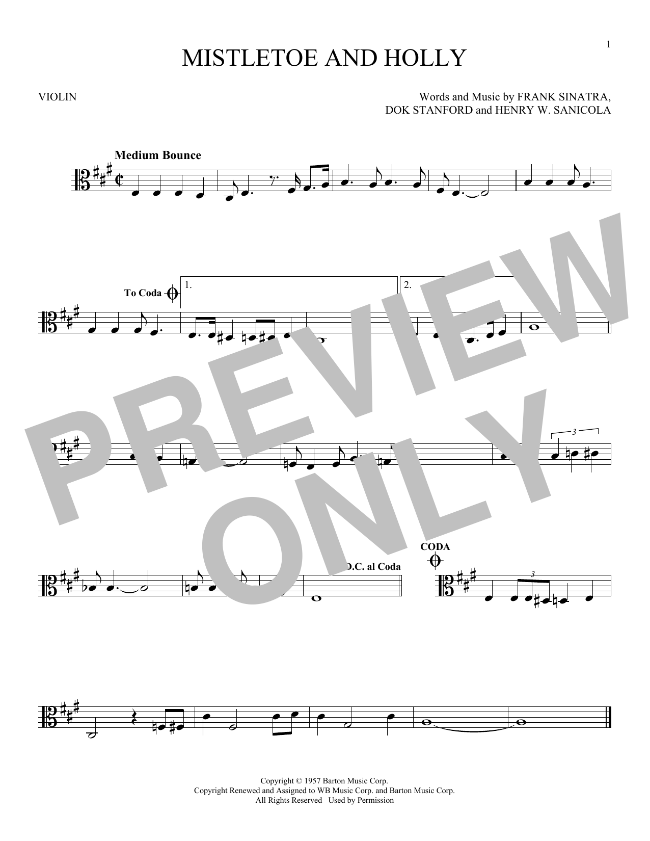 Produktbild zu:  Mistletoe And Holly - Frank Sinatra