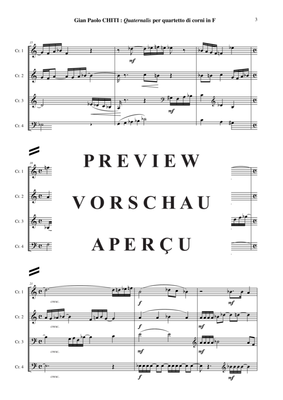 Produktgalerie: Seite 4 von 21 Quaternalis , , (Horn Quartett)