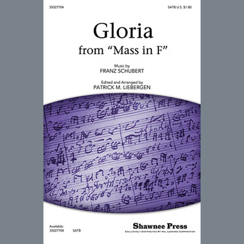 cover: Gloria, Patrick M. Liebergen, Chor