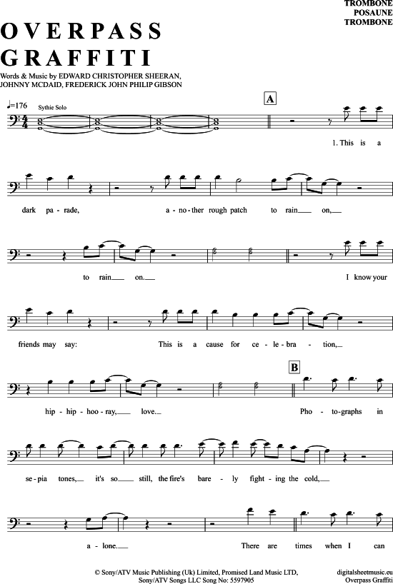 Product picture to: Overpass Graffiti Ed Sheeran