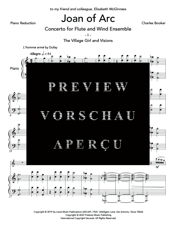 Product gallery: Page 7 of 11 Joan of Arc (Concerto), , (flute and piano)
