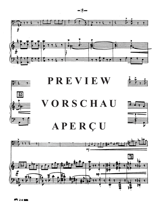 Produktgalerie: Seite 21 von 21 Concertino for Tuba and Piano , , (Tuba + Klavier)