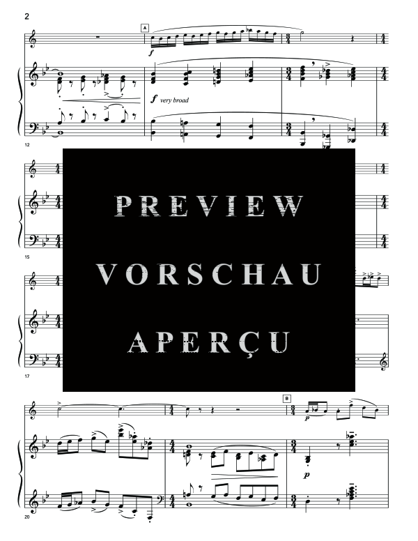 Product gallery: Page 6 of 11 Endorphins, , (clarinet in Bb and piano)