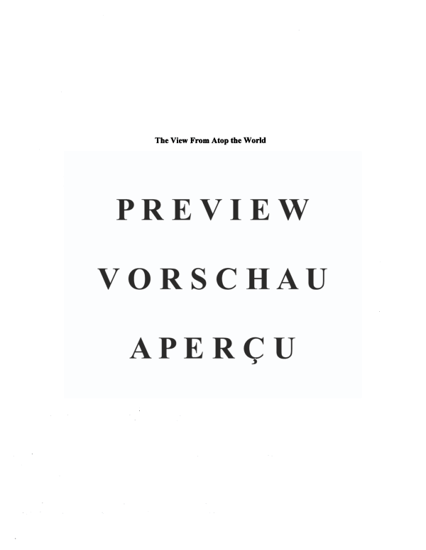 Produktgalerie: Seite 3 von 11 The View From Atop the World, , Blechbläserquintett