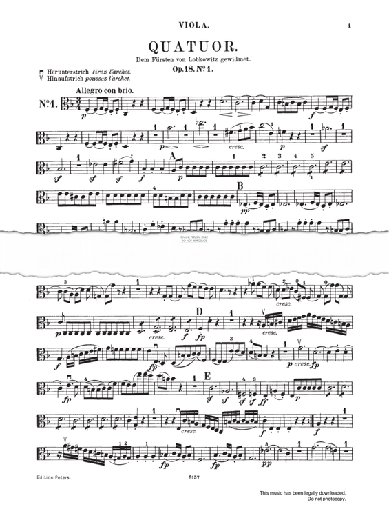Produktgalerie: Seite 1 von 1 String Quartets Complete Vol.1: Op.18 Nos.1-6, Ludwig van Beethoven, Viola