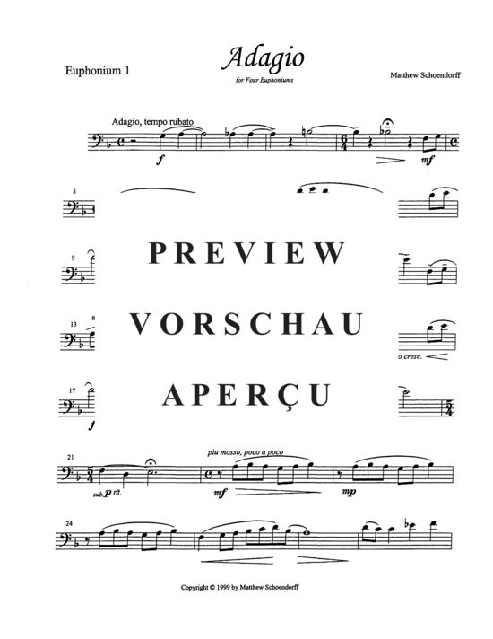 Product gallery: Page 15 of 21 Adagio , , (Euphonium/Tuba Quartet)