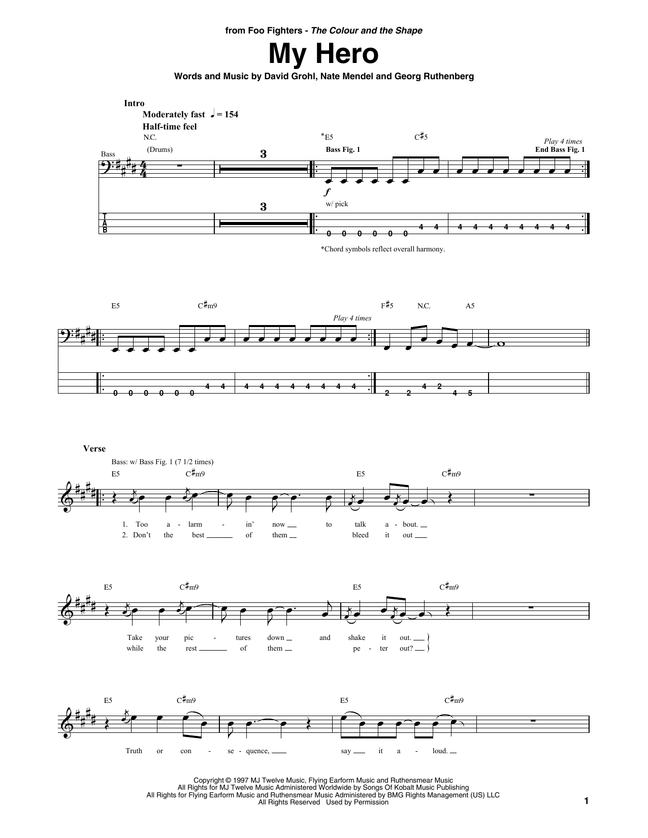 Produktgalerie: Seite 1 von 1 My Hero, Foo Fighters