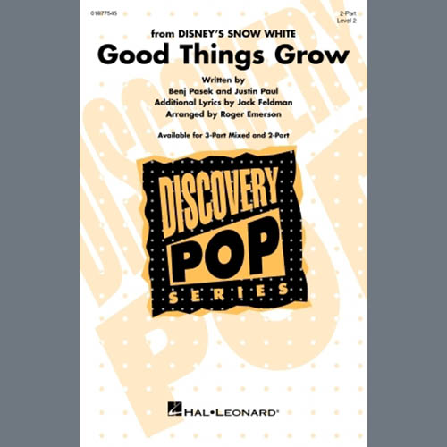cover: Good Things Grow (from Snow White) (arr. Roger Emerson), Pasek & Paul, Chor