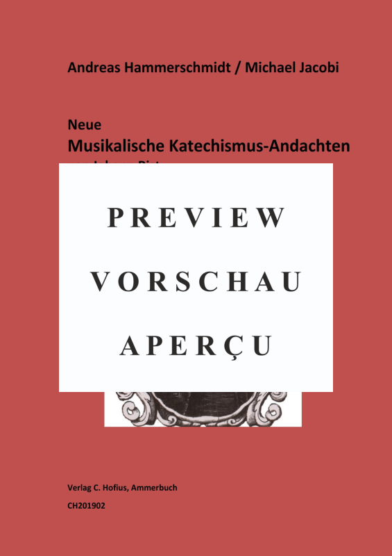 gallery: Neue Musikalische Katechismus-Andachten von Johann Rist, , (Duo 2 Vokalstimmen und BC)