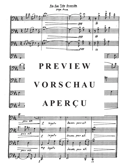 Product gallery: Page 6 of 10 Air , , (Tuba Quartett EETT)