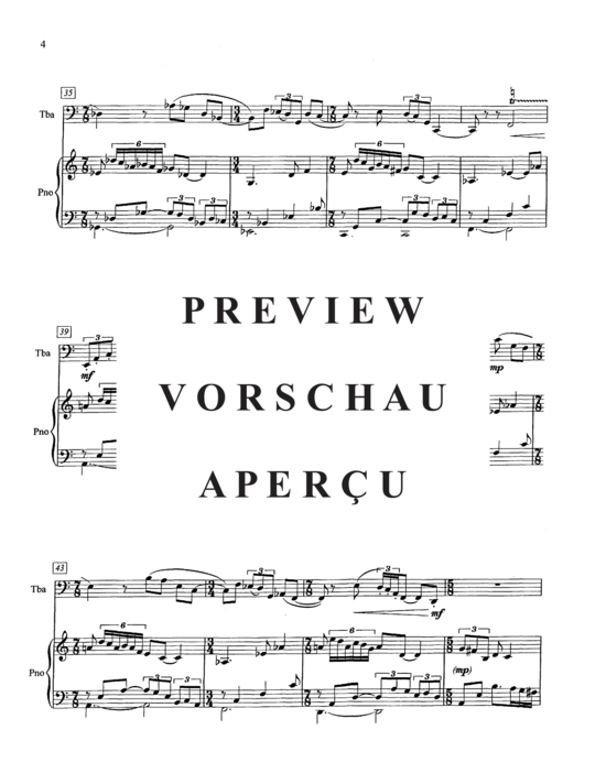 Produktgalerie: Seite 6 von 21 Effusion , , (Tuba + Klavier)