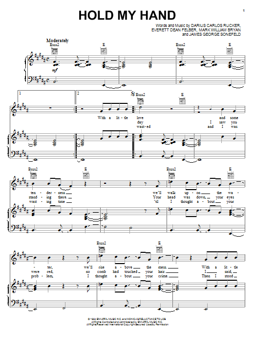 Produktbild zu: Hold My Hand