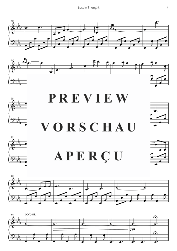 gallery: Lost In Thought - from the album The Valley, Niklas Blumenthaler, (Klavier Solo)