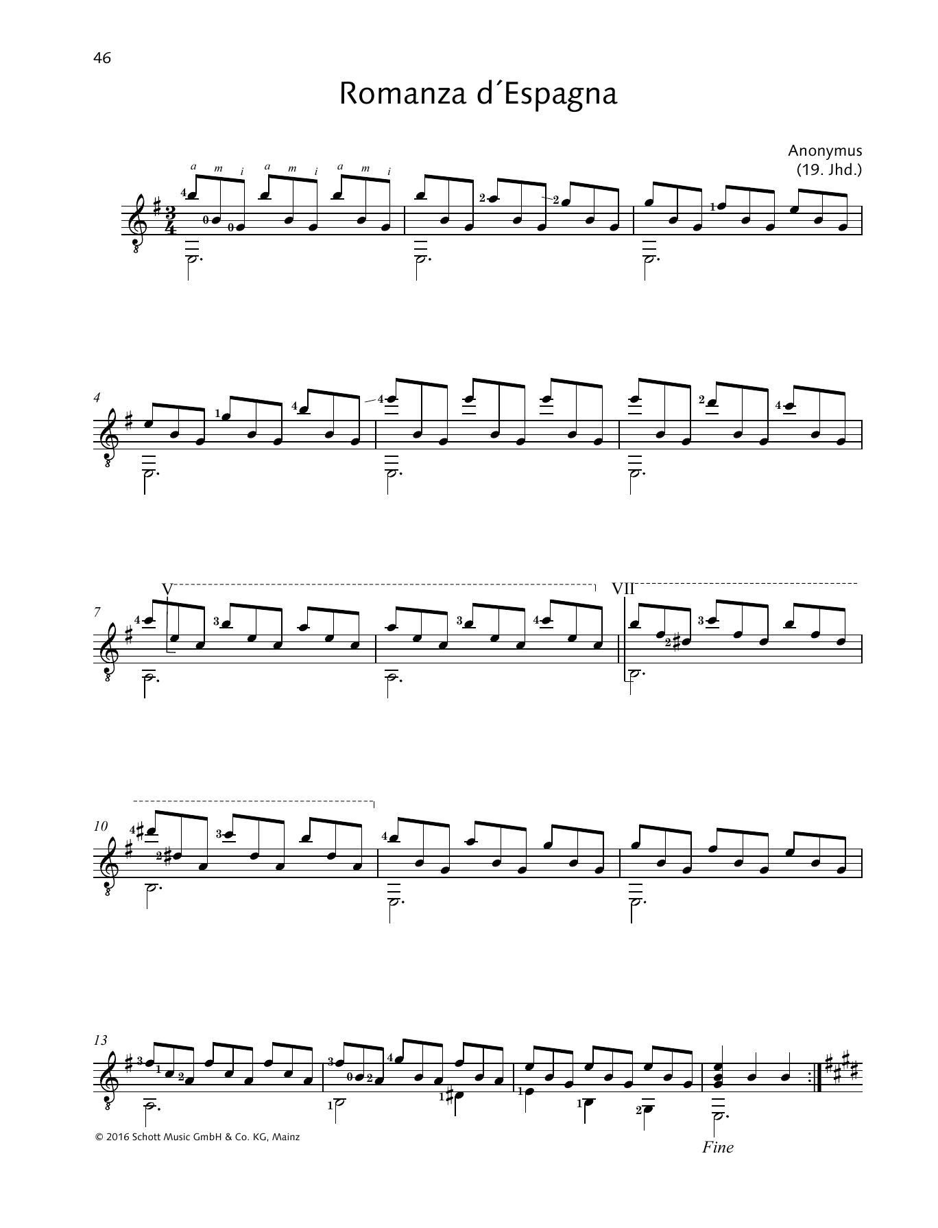 Produktbild zu: Romanza d´Espagna