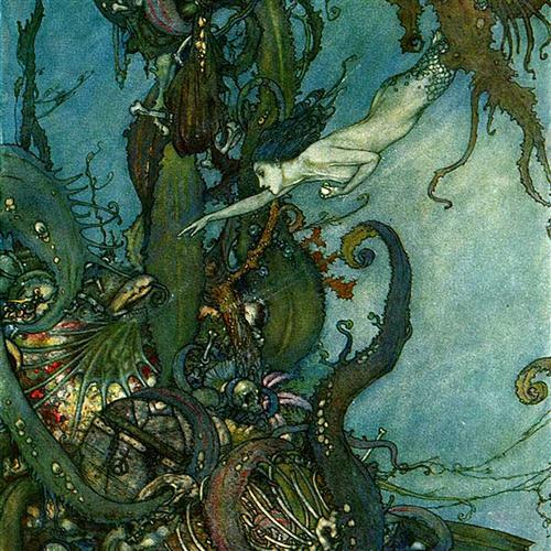cover: The Mermaid, 18th Century Sea Chantey, Gesang, Gitarre, Klavier
