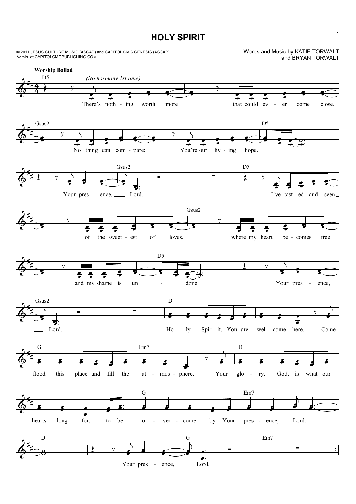 Produktgalerie: Seite 1 von 1 Holy Spirit, Francesca Battistelli