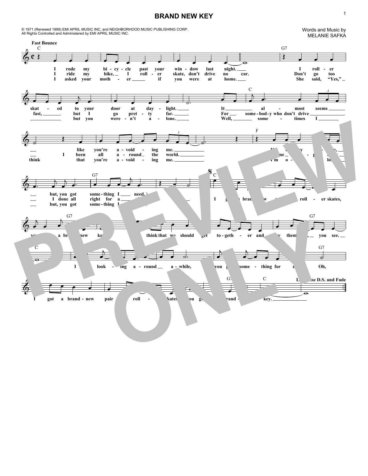 Produktbild zu: Brand New Key