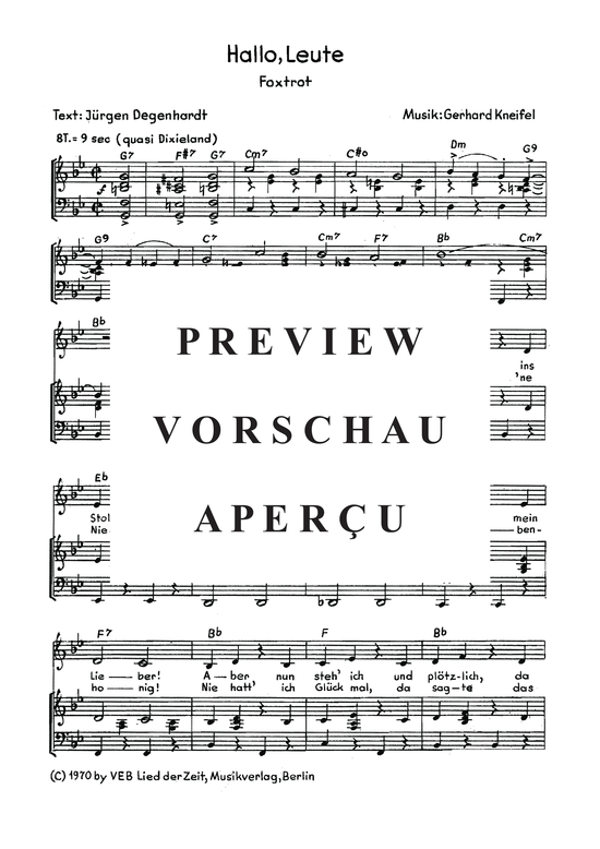 Product gallery: Page 4 of 4 Hallo, Leute , , Piano and Voice