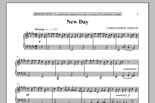 Product gallery: Page 1 of 1 New Day, Christopher Norton