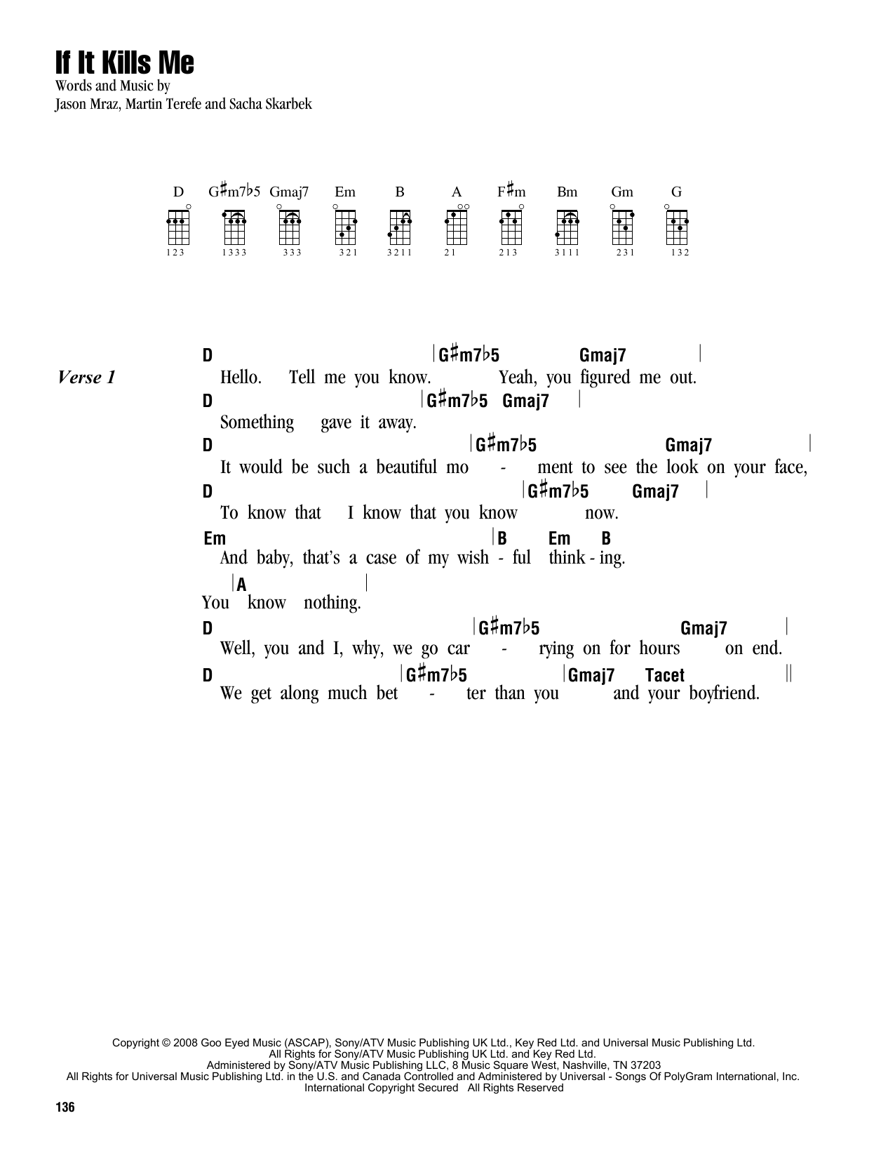 Product gallery: Page 1 of 1 If It Kills Me, Jason Mraz