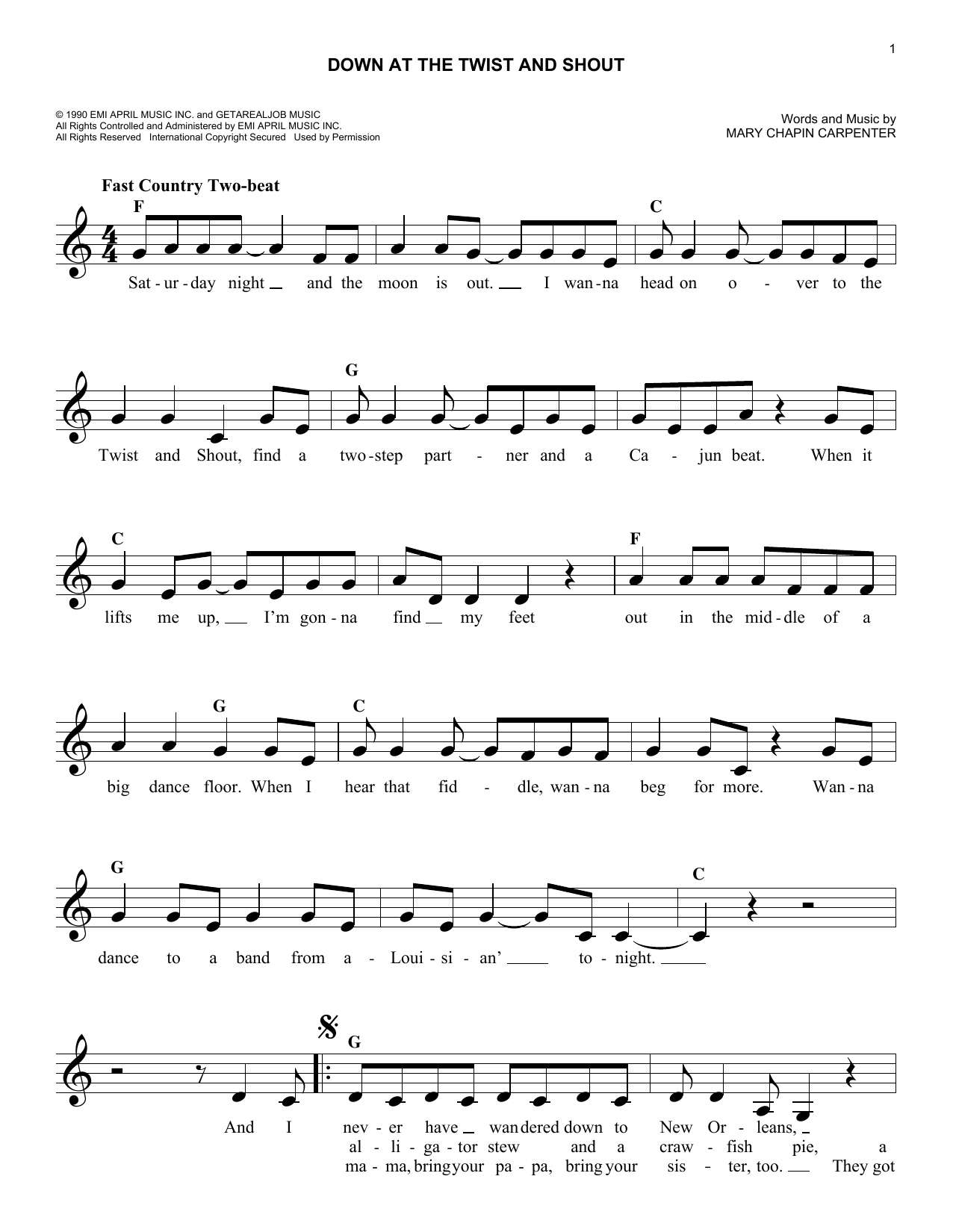 Produktbild zu: Down At The Twist And Shout