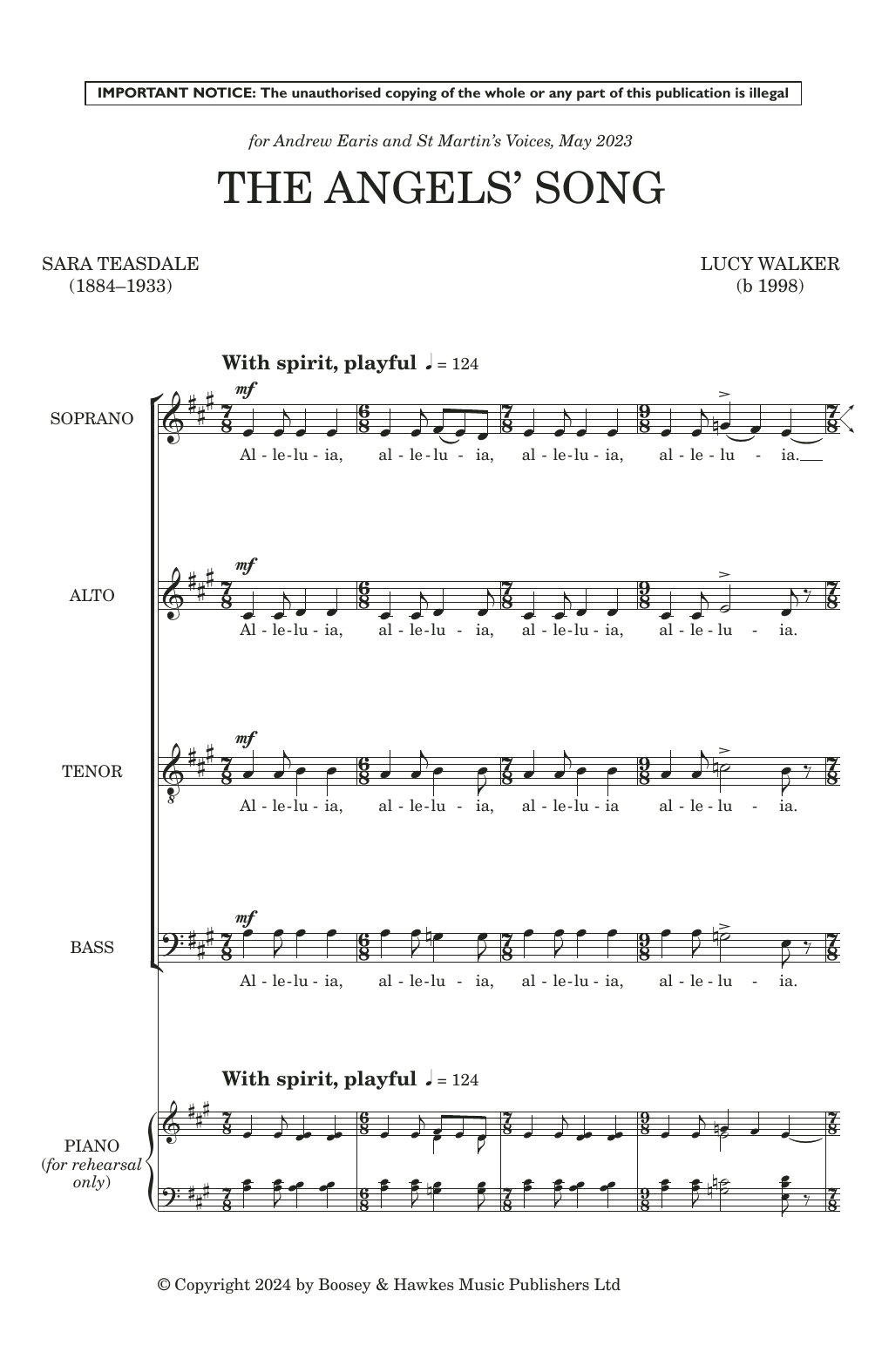 Produktbild zu: The Angels' Song