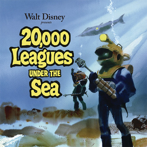 cover: A Whale Of A Tale (from 20,000 Leagues Under The Sea), Kirk Douglas, Melodieinstrument