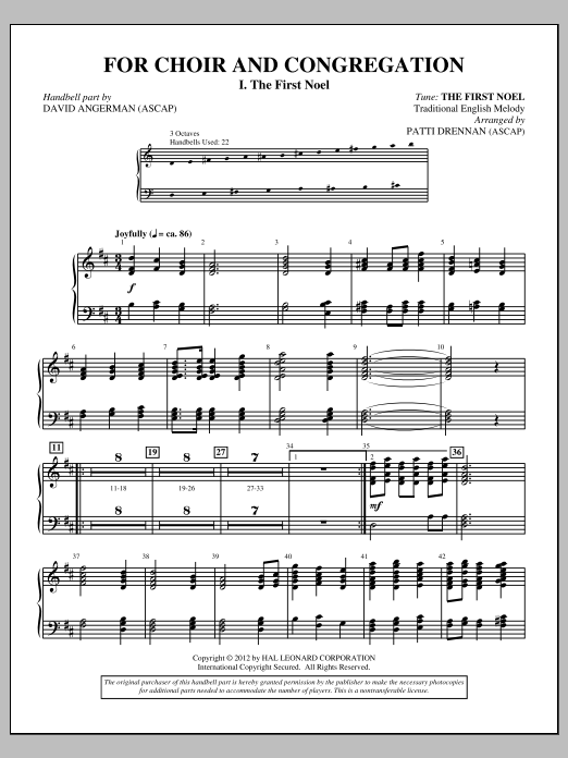 Product gallery: Page 1 of 1 For Choir And Congregation, Volume 3, Patti Drennan