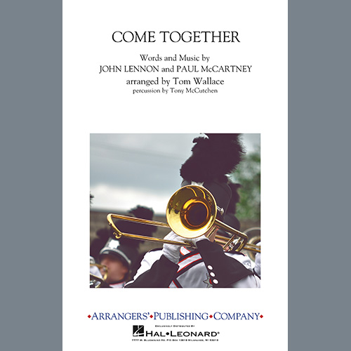 cover: Come Together (arr. Tom Wallace) - Full Score, The Beatles, Ensemble