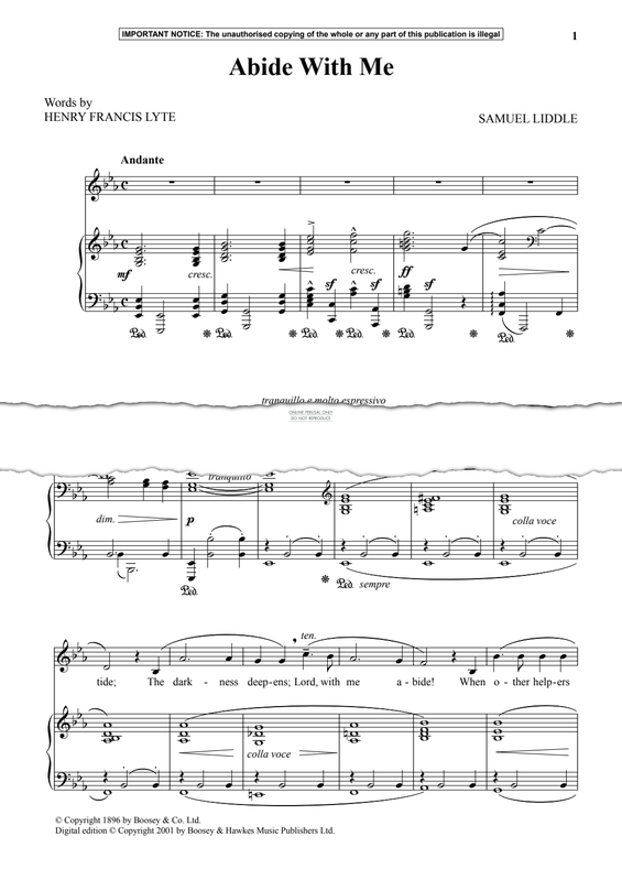 Produktgalerie: Seite 1 von 1 Abide With Me, Samuel Liddle, Gesang, Klavier