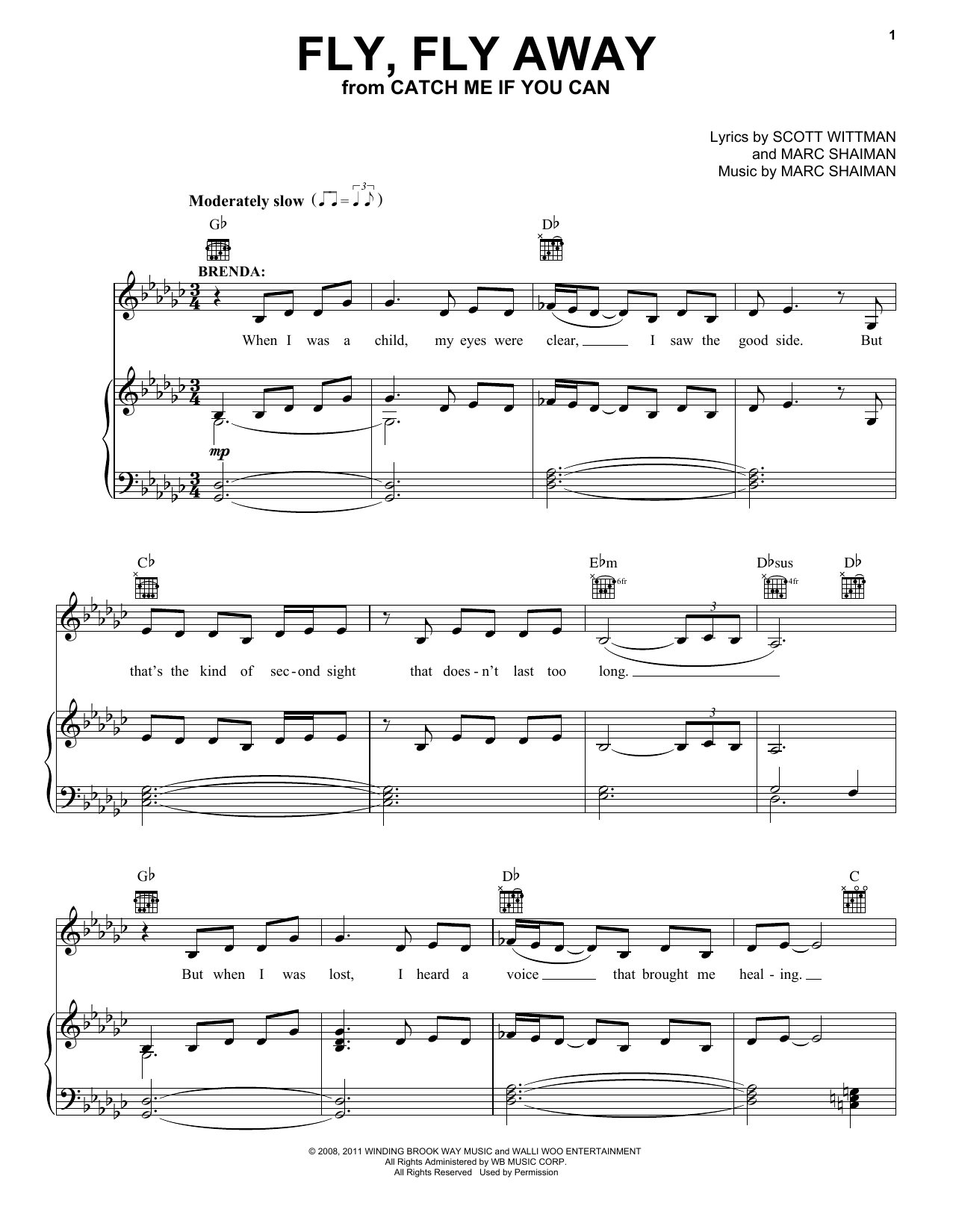Produktbild zu: Fly, Fly Away (from Catch Me If You Can)