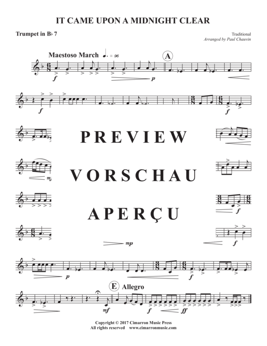 Product gallery: Page 12 of 14 It Came Upon a Midnight Clear , , (Trumpet ensemble 1-9 trumpets)