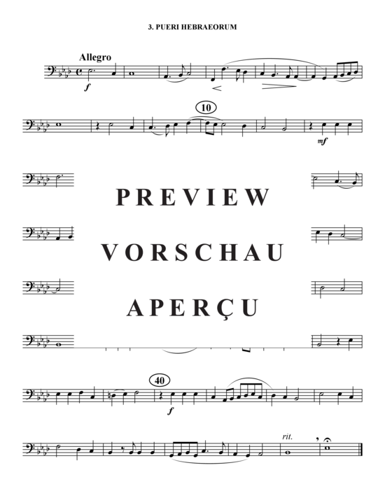 Produktgalerie: Seite 21 von 21 Drei geistliche Palestrina Stücke , , (Tuba Quartett: 2x Bariton, 2xTuba)