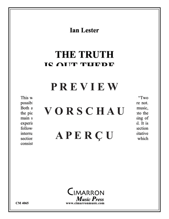 Product gallery: Page 2 of 21 The Truth is Out There... , , (Tuba Quartett EETT)