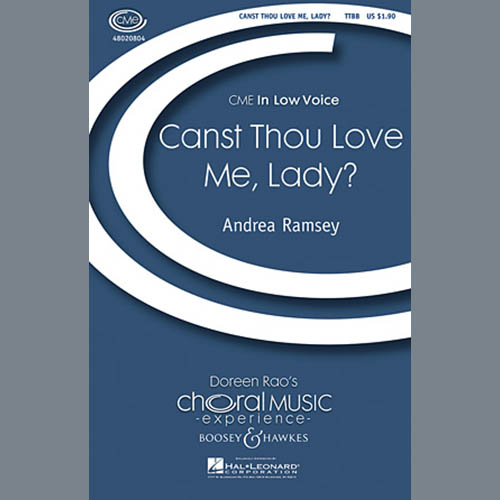 cover: Canst Thou Love Me, Lady?, Andrea Ramsey