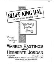cover: Bluff King Hal (Everybody Loved Him), Warren Hastings, Gesang, Klavier